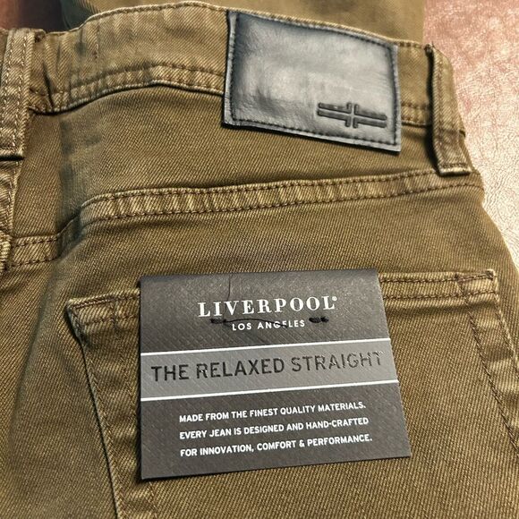 Liverpool Men’s Relaxed Straight Leg Jean Size 28x30 - Picture 6 of 6